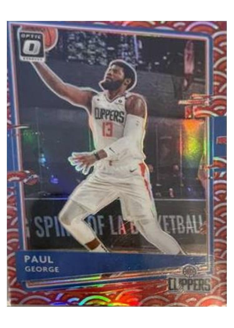 2020-21 Donruss Optic Base Set Paul George #3 card