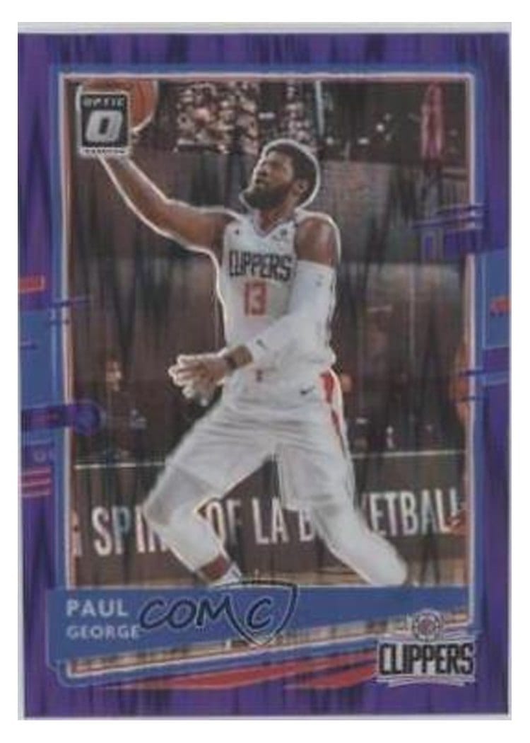2020-21 Donruss Optic Base Set Paul George #3 card