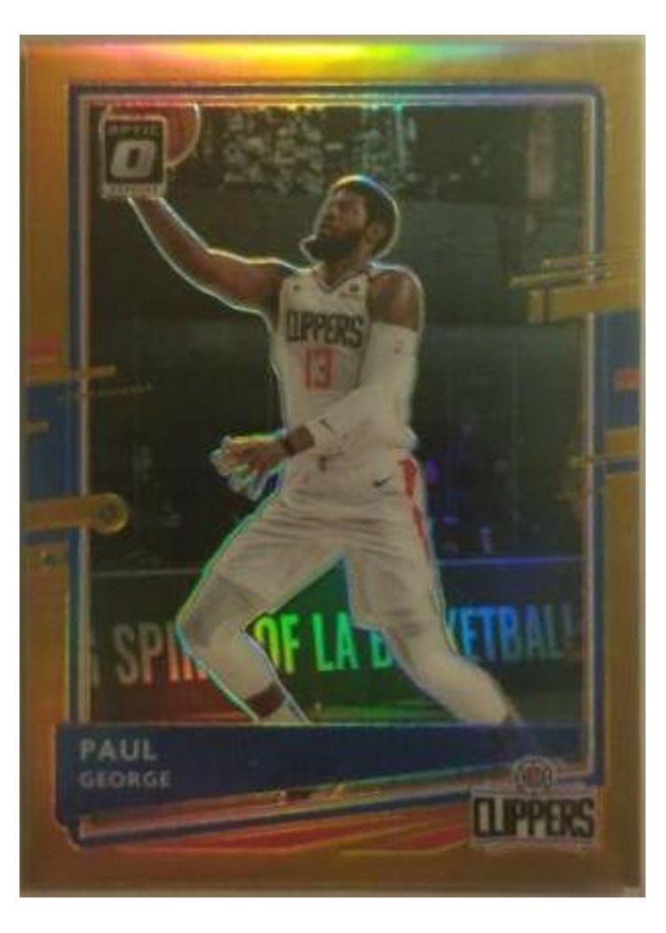 2020-21 Donruss Optic Base Set Paul George #3 card
