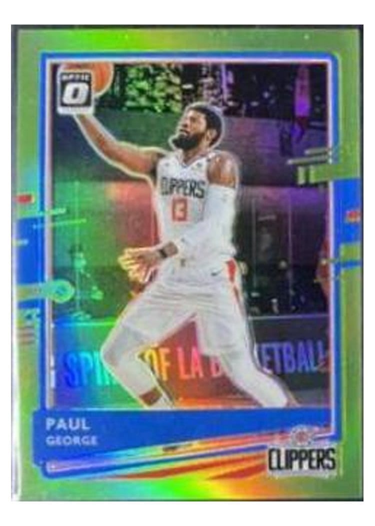 2020-21 Donruss Optic Base Set Paul George #3 card