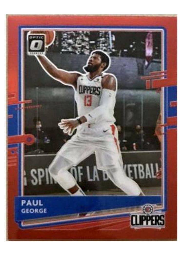 2020-21 Donruss Optic Base Set Paul George #3 card