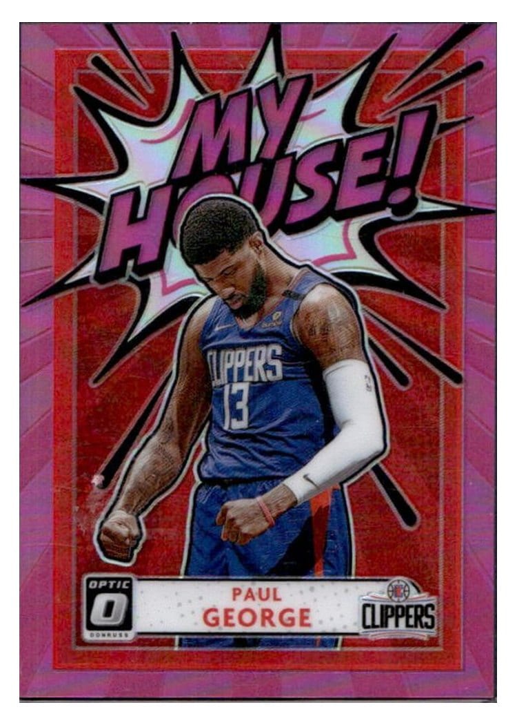 2020-21 Donruss Optic Base Set Paul George #3 card