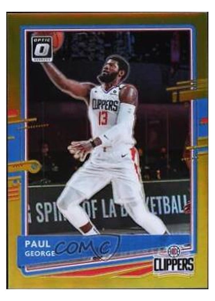 2020-21 Donruss Optic Base Set Paul George #3 card