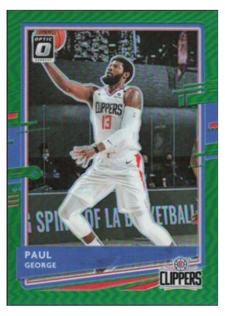 2020-21 Donruss Optic Base Set Paul George #3 card
