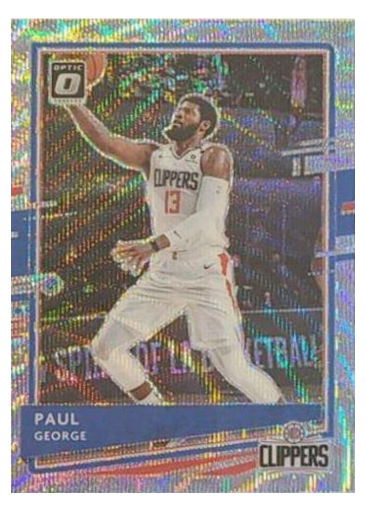 2020-21 Donruss Optic Base Set Paul George #3 card