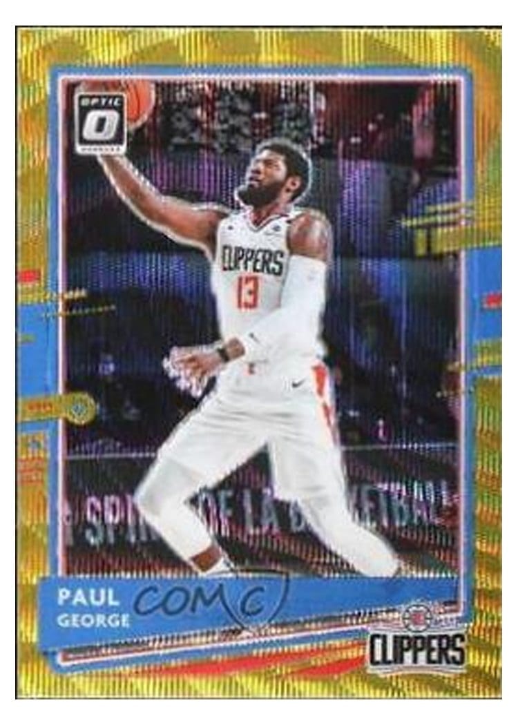 2020-21 Donruss Optic Base Set Paul George #3 card