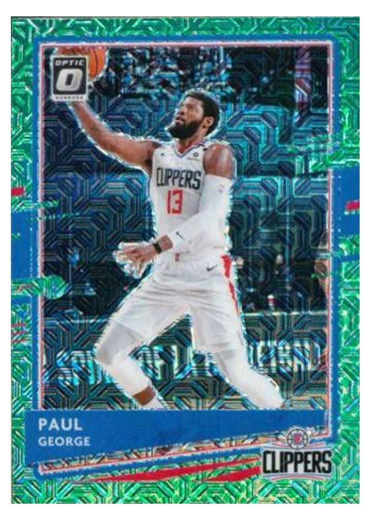 2020-21 Donruss Optic Base Set Paul George #3 card
