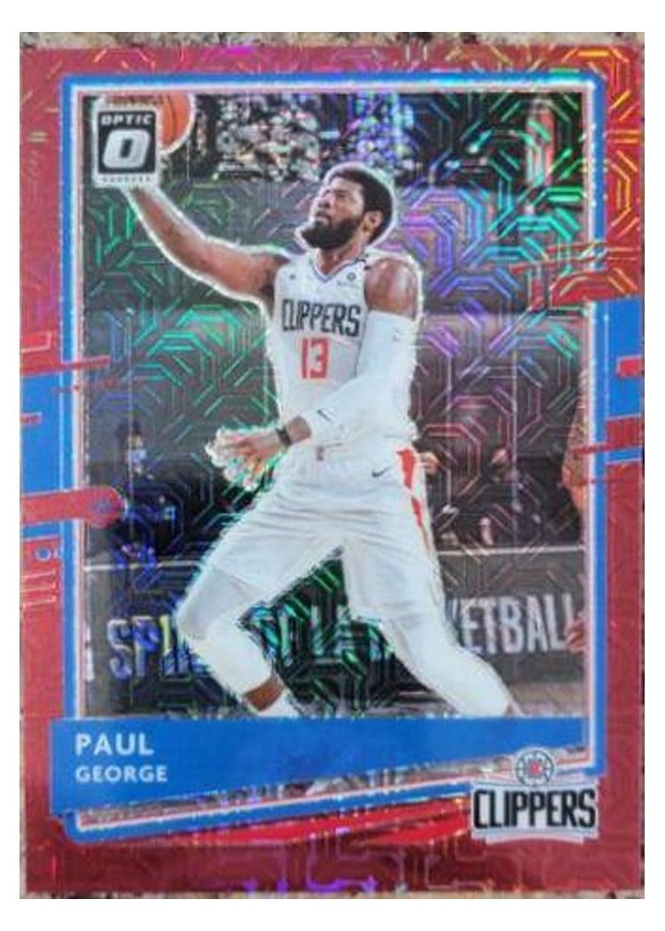 2020-21 Donruss Optic Base Set Paul George #3 card