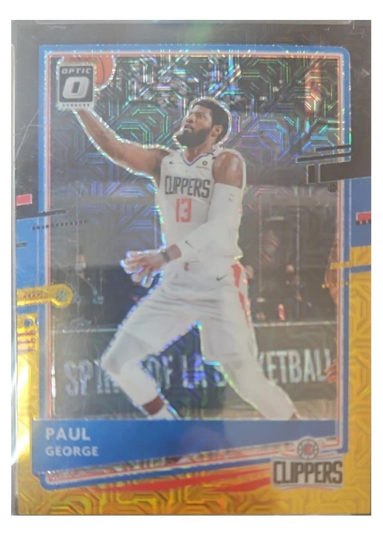 2020-21 Donruss Optic Base Set Paul George #3 card