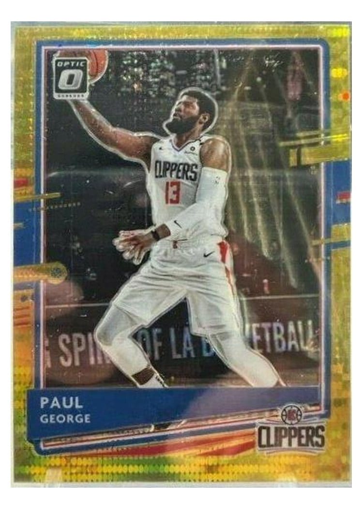 2020-21 Donruss Optic Base Set Paul George #3 card