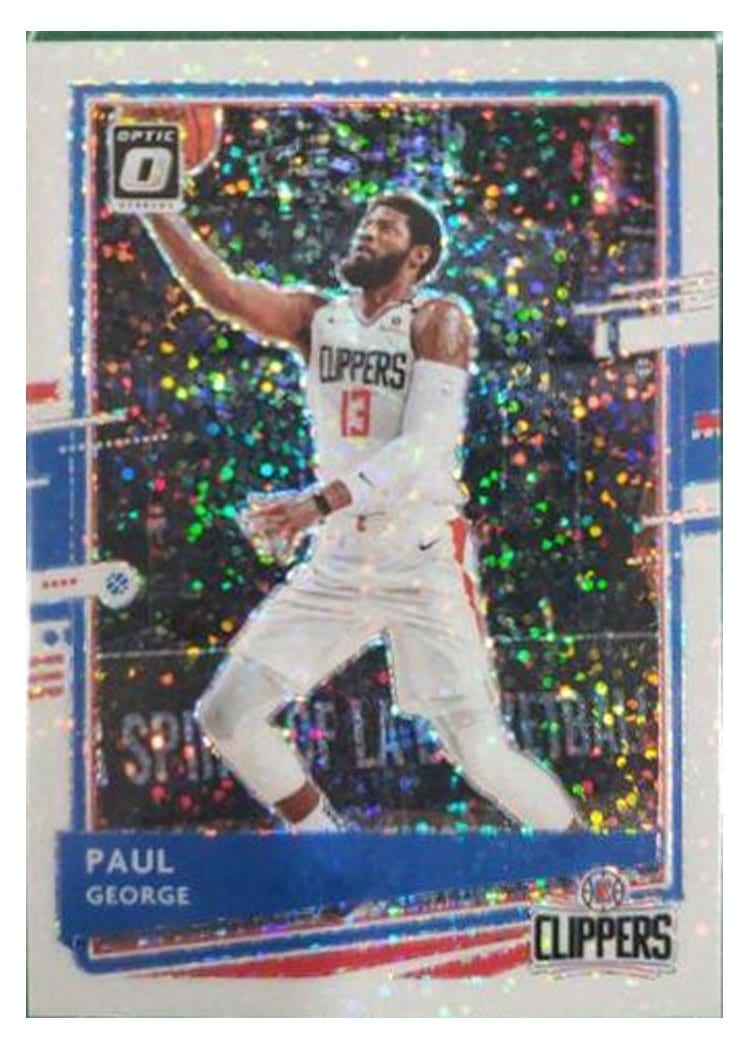 2020-21 Donruss Optic Base Set Paul George #3 card