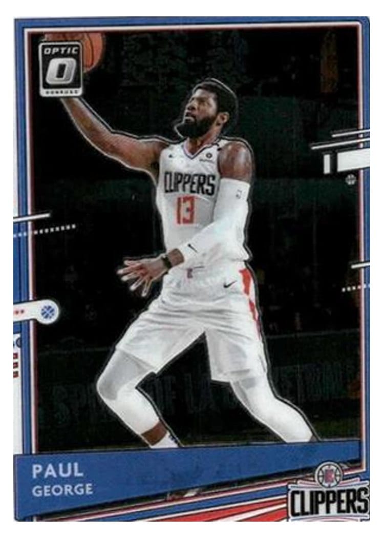 2020-21 Donruss Optic Base Set Paul George #3 card