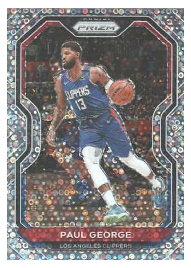 2020-21 Panini Prizm Base Set Paul George #14 card