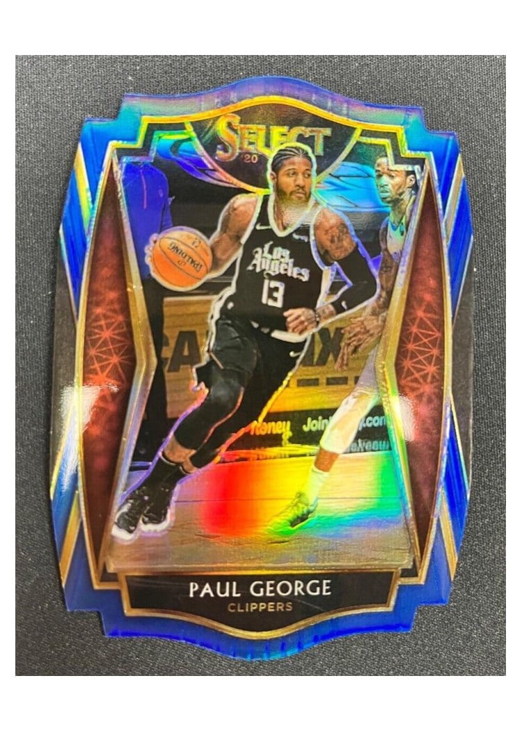 2020-21 Panini Select Base Set Paul George #156 card