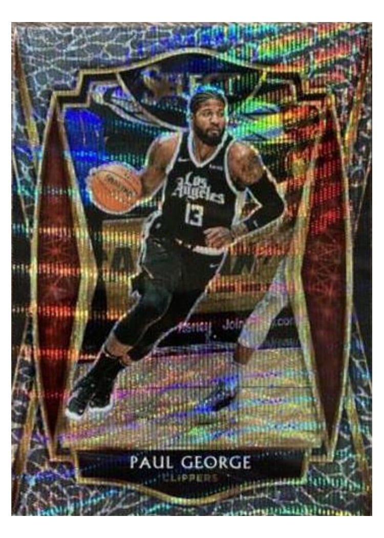 2020-21 Panini Select Base Set Paul George #156 card