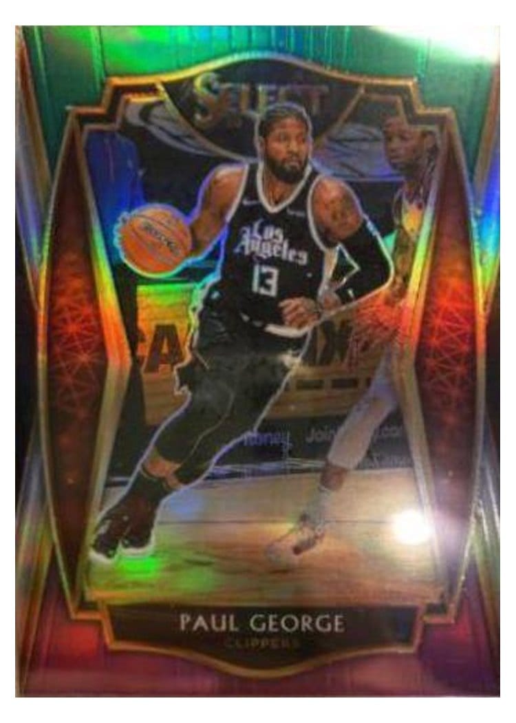 2020-21 Panini Select Base Set Paul George #156 card
