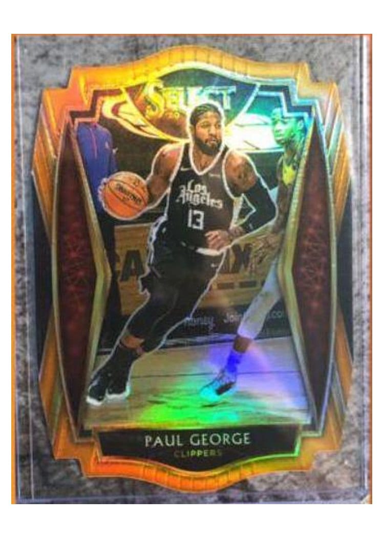2020-21 Panini Select Base Set Paul George #156 card