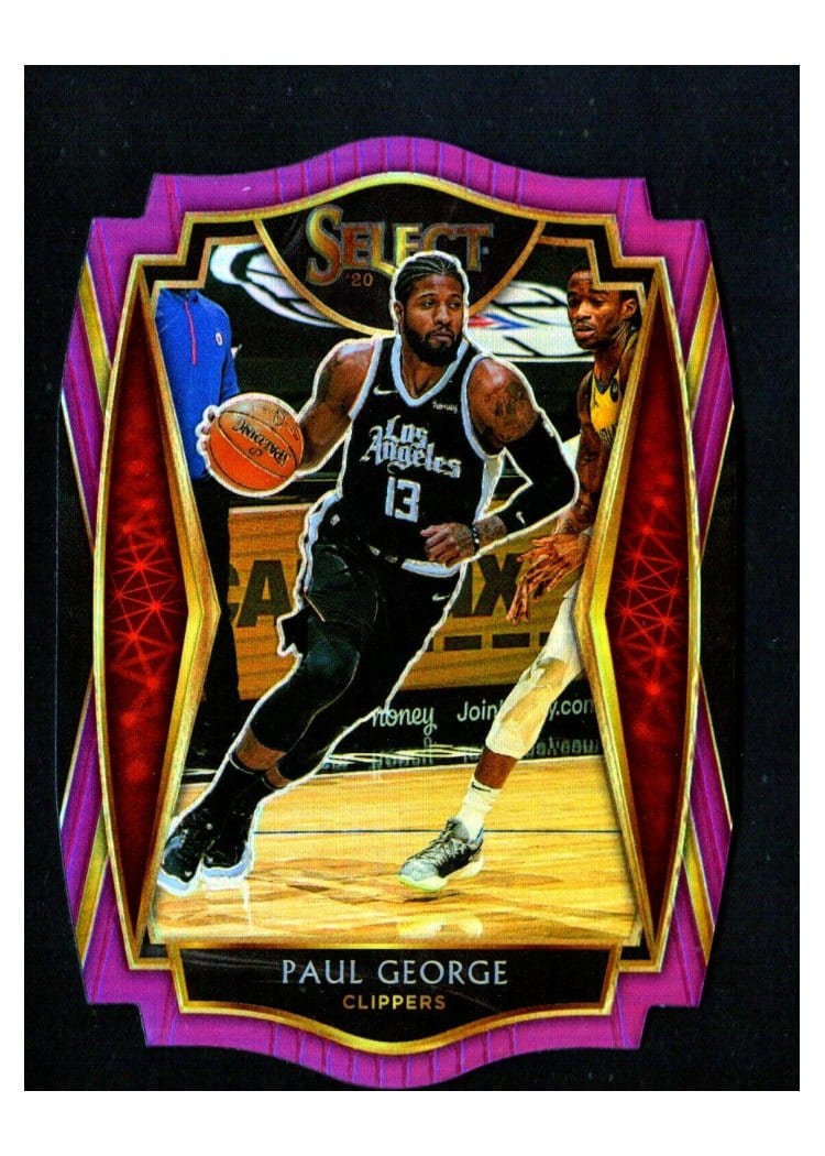 2020-21 Panini Select Base Set Paul George #156 card