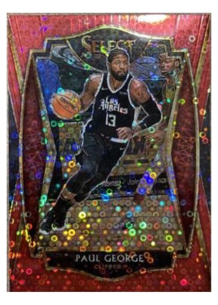 2020-21 Panini Select Base Set Paul George #156 card