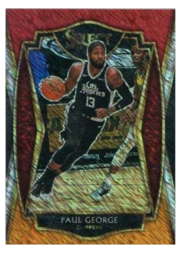 2020-21 Panini Select Base Set Paul George #156 card