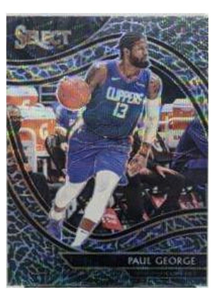 2020-21 Panini Select Base Set Paul George #254 card