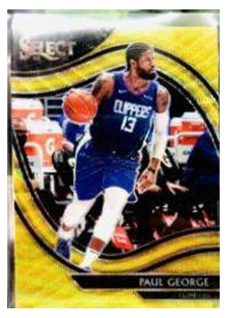 2020-21 Panini Select Base Set Paul George #254 card