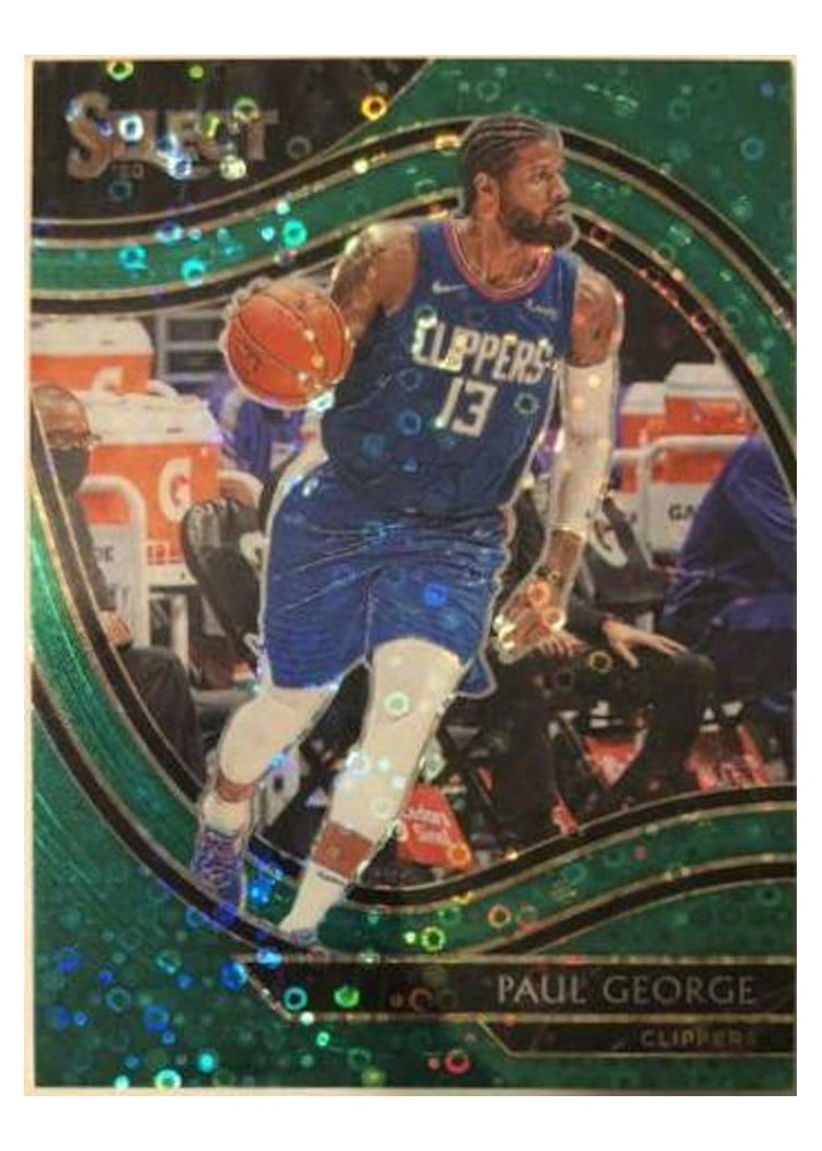 2020-21 Panini Select Base Set Paul George #254 card