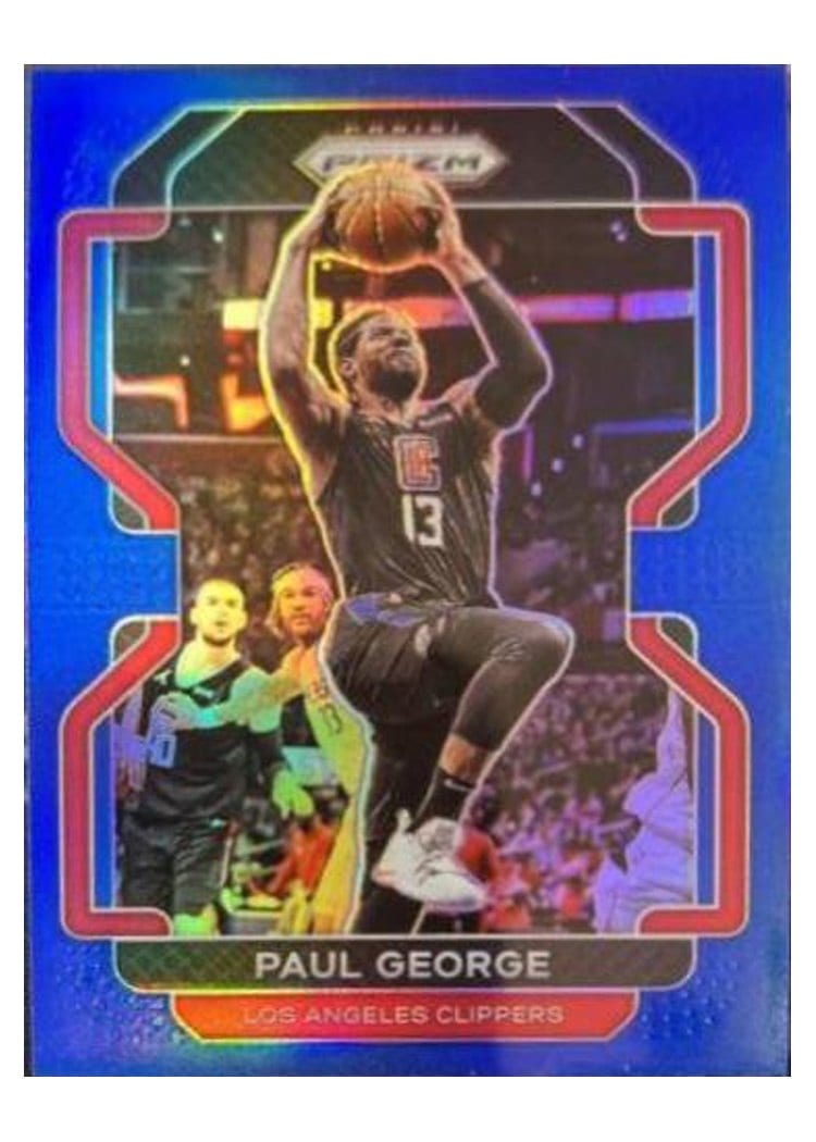 2021-22 Panini Prizm Base Set Paul George #220 card