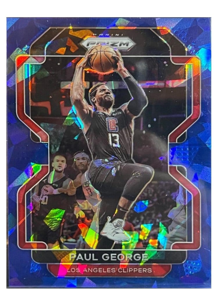2021-22 Panini Prizm Base Set Paul George #220 card