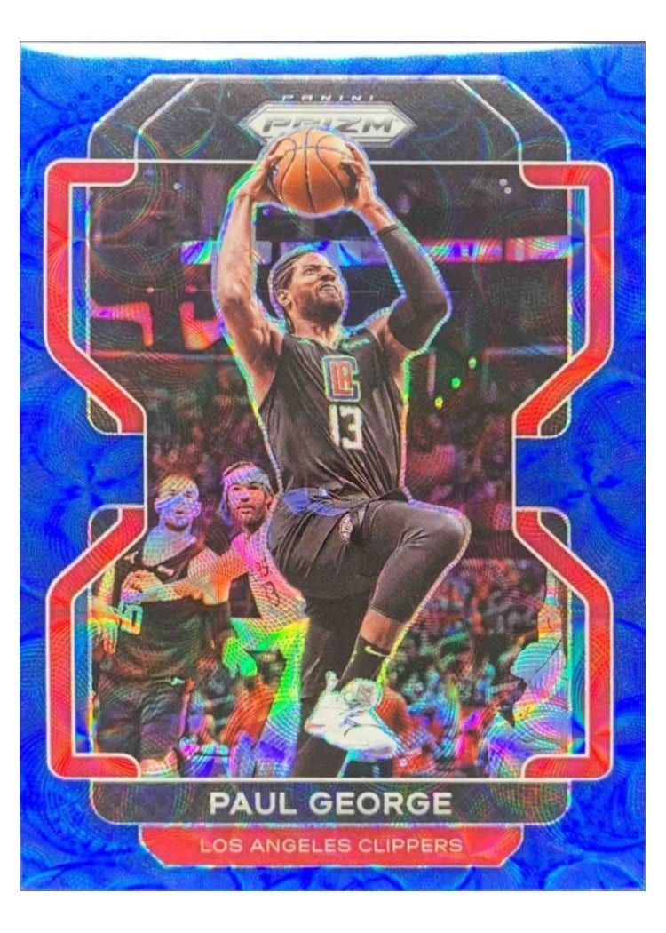 2021-22 Panini Prizm Base Set Paul George #220 card