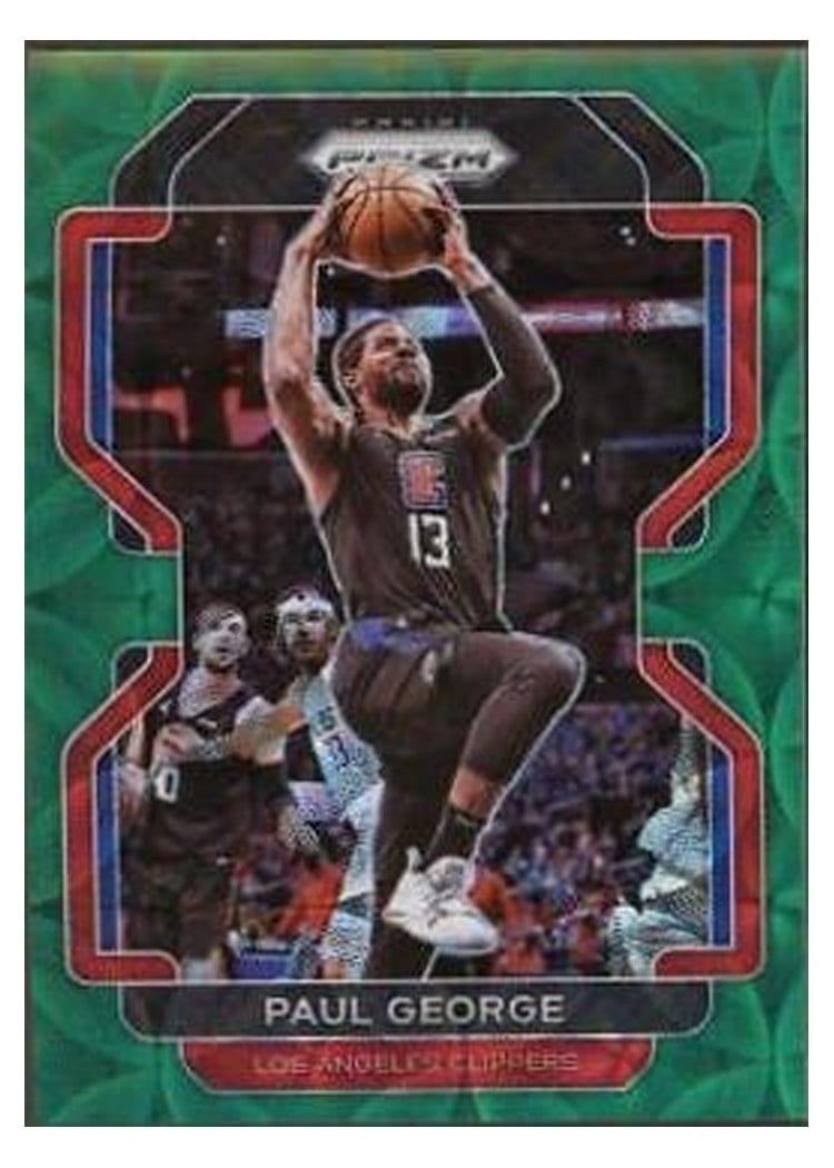 2021-22 Panini Prizm Base Set Paul George #220 card