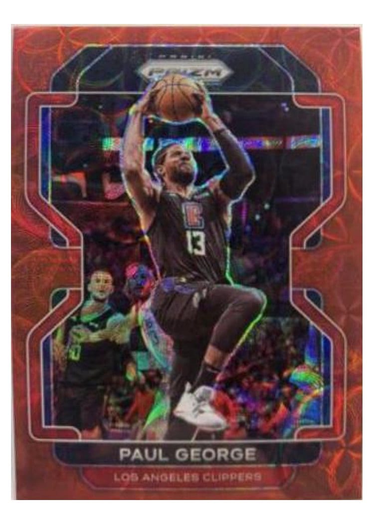 2021-22 Panini Prizm Base Set Paul George #220 card