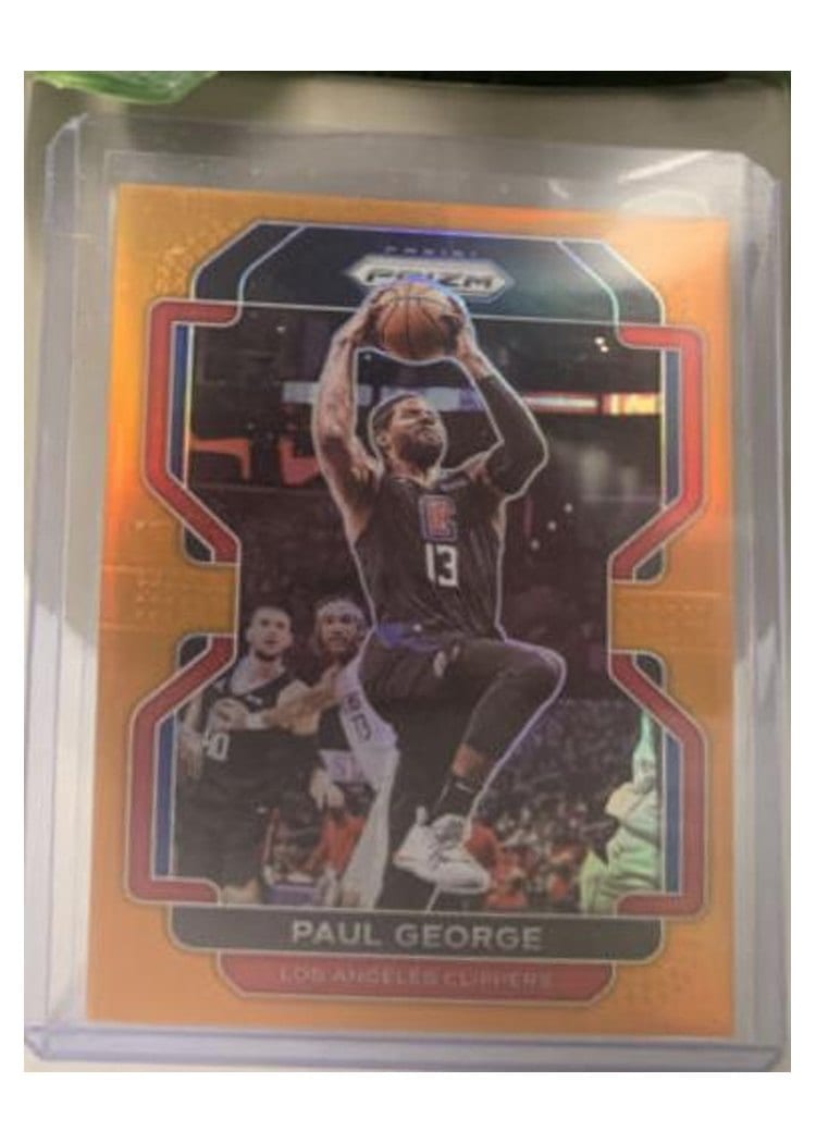 2021-22 Panini Prizm Base Set Paul George #220 card