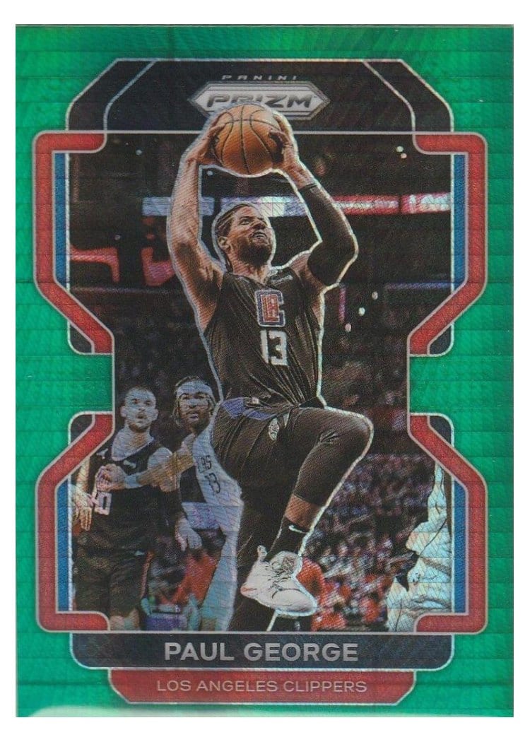 2021-22 Panini Prizm Base Set Paul George #220 card