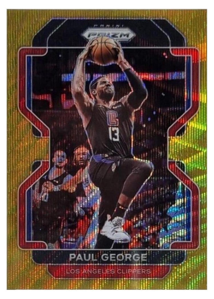 2021-22 Panini Prizm Base Set Paul George #220 card