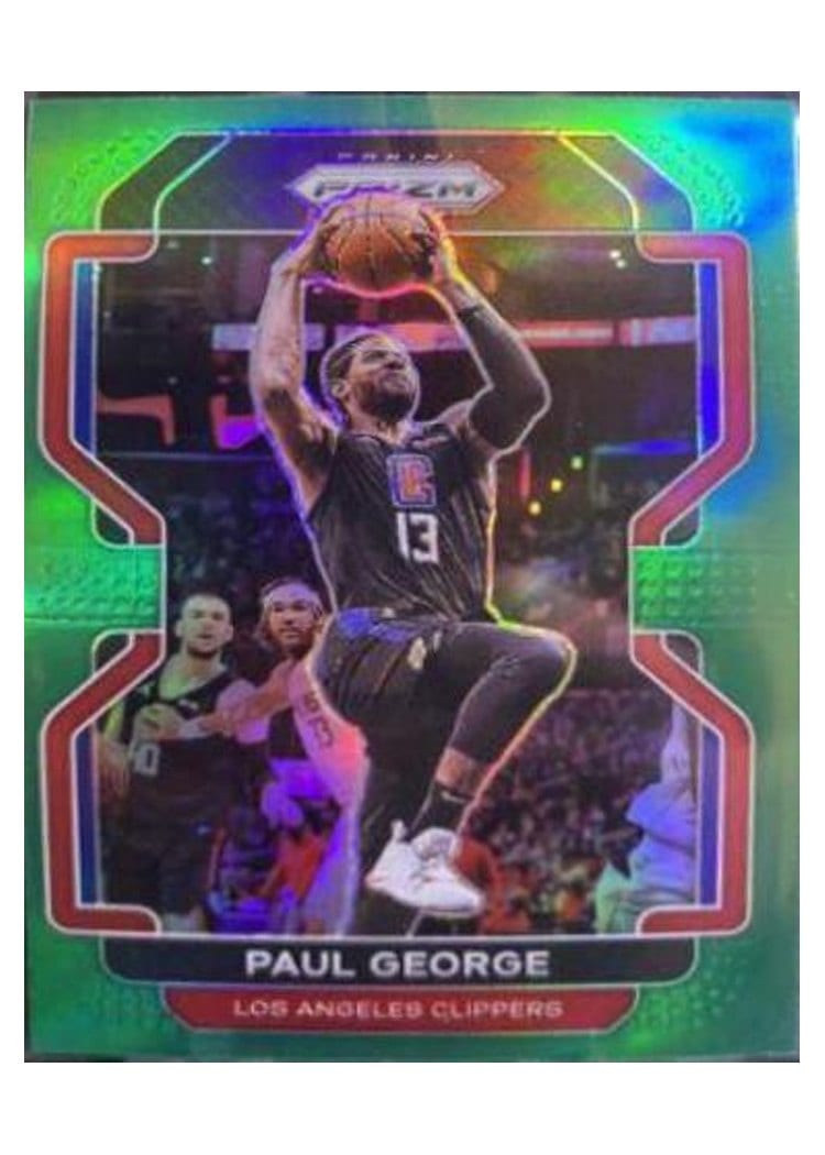 2021-22 Panini Prizm Base Set Paul George #220 card
