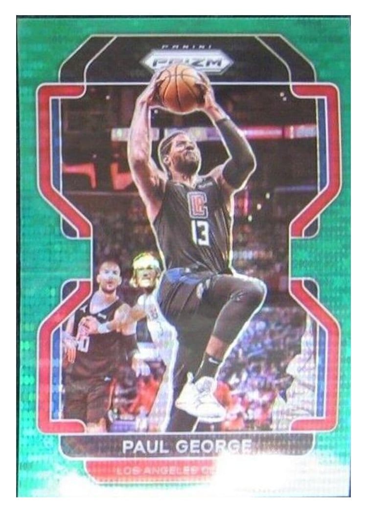 2021-22 Panini Prizm Base Set Paul George #220 card