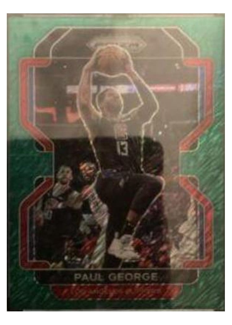 2021-22 Panini Prizm Base Set Paul George #220 card