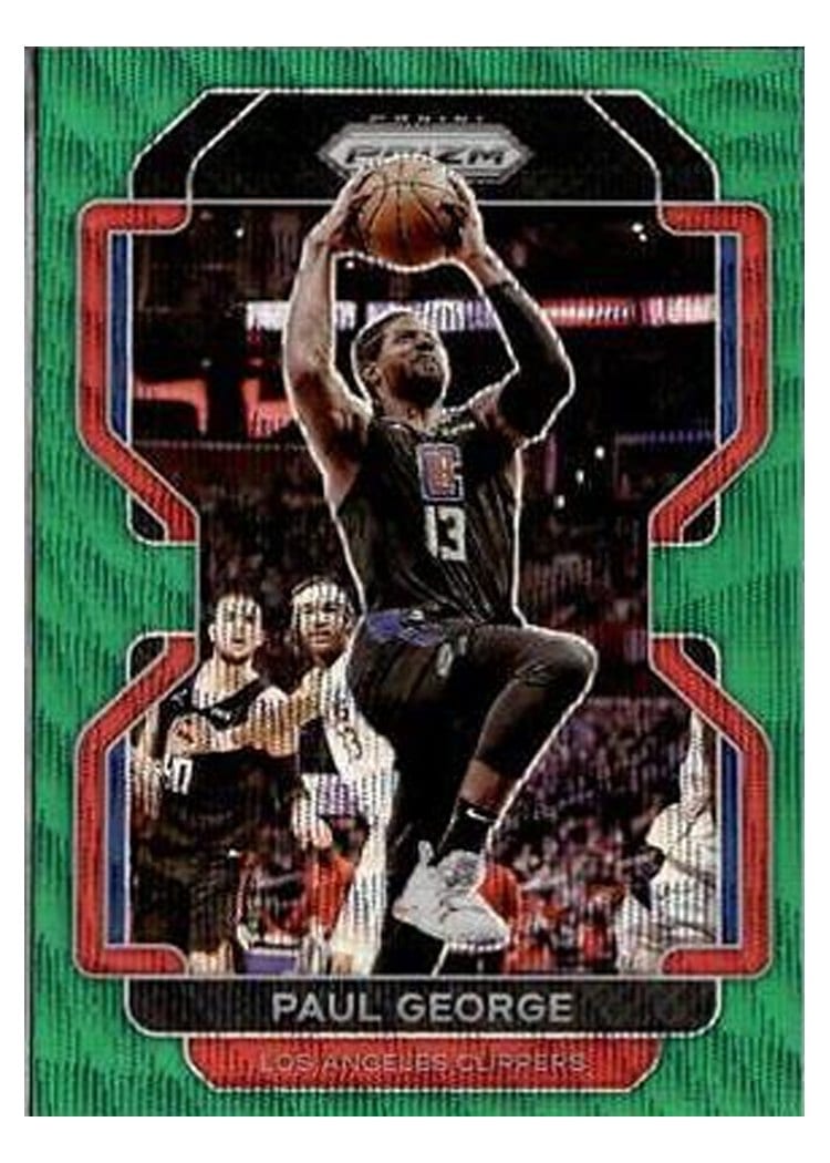 2021-22 Panini Prizm Base Set Paul George #220 card
