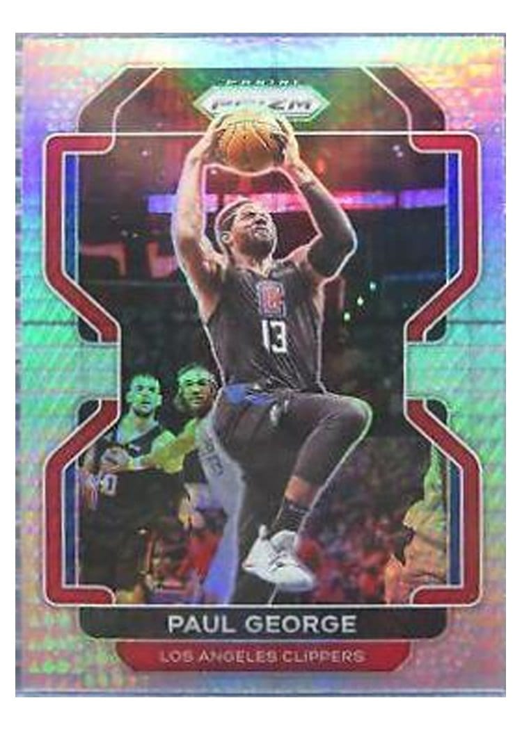 2021-22 Panini Prizm Base Set Paul George #220 card