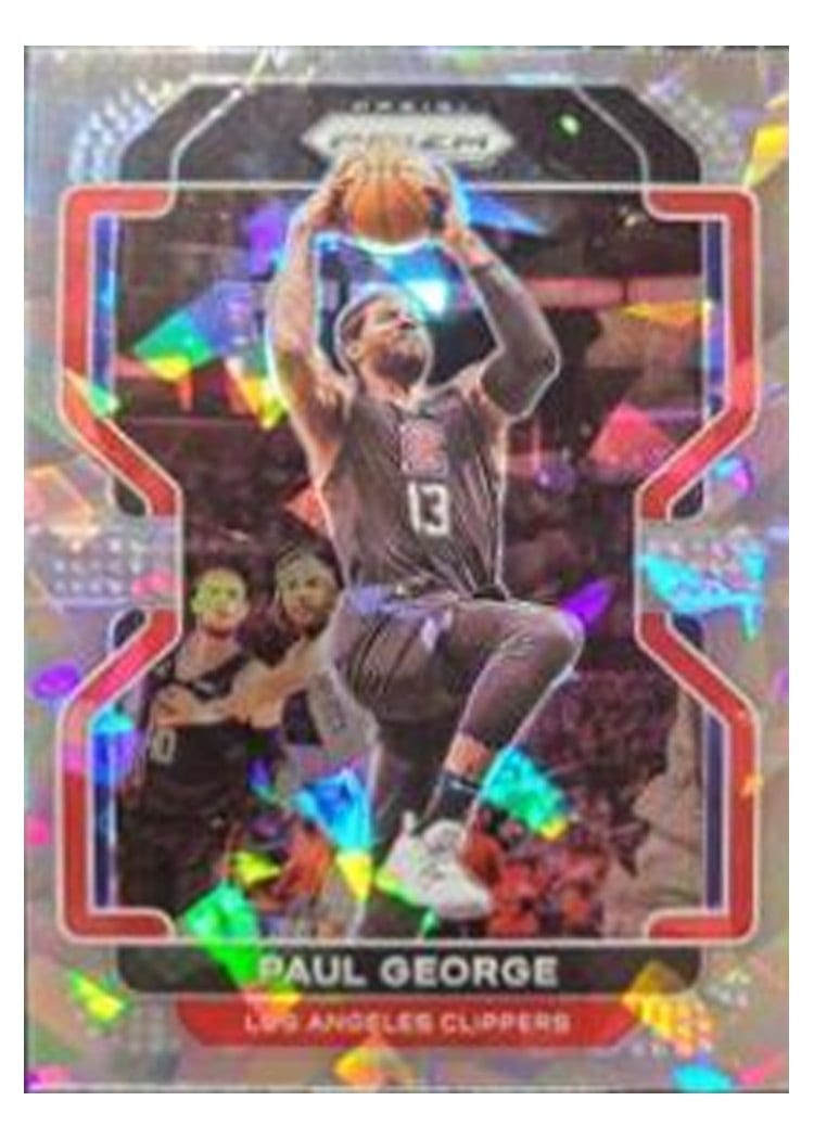 2021-22 Panini Prizm Base Set Paul George #220 card