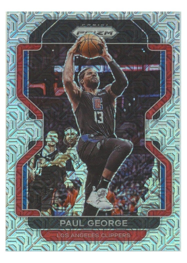 2021-22 Panini Prizm Base Set Paul George #220 card