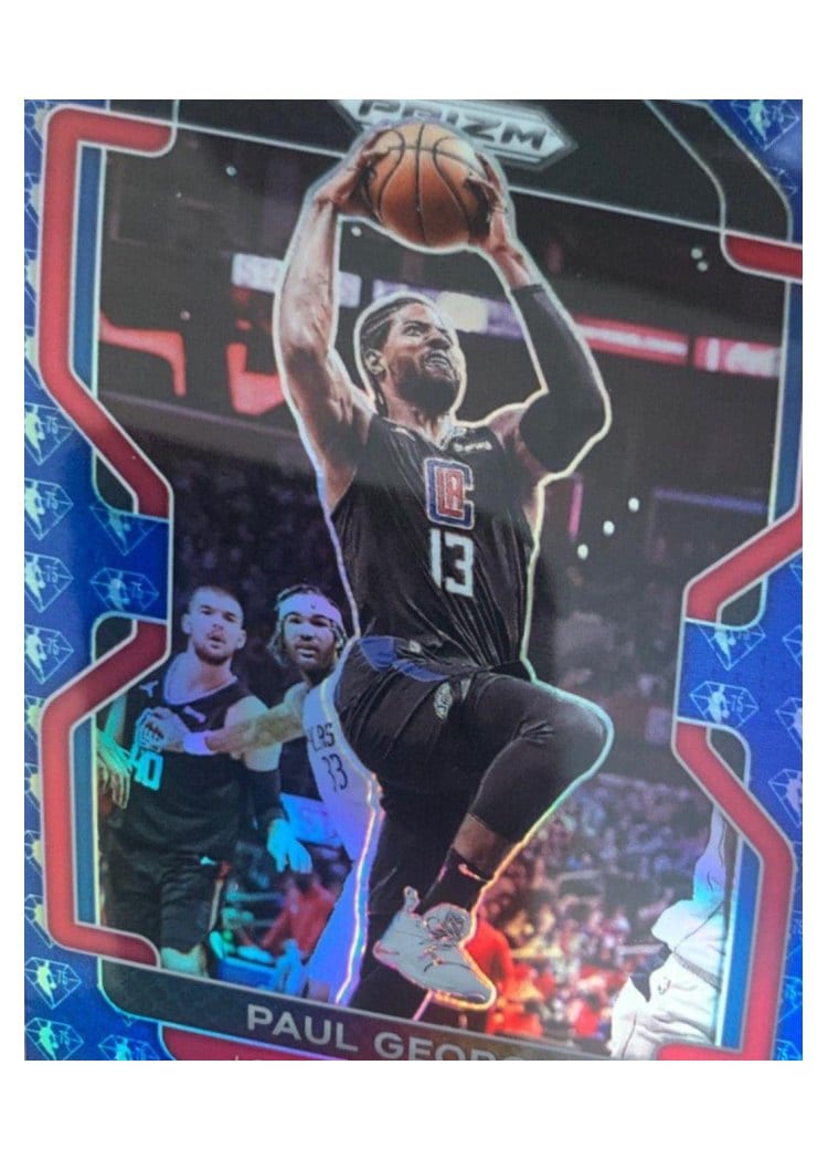 2021-22 Panini Prizm Base Set Paul George #220 card