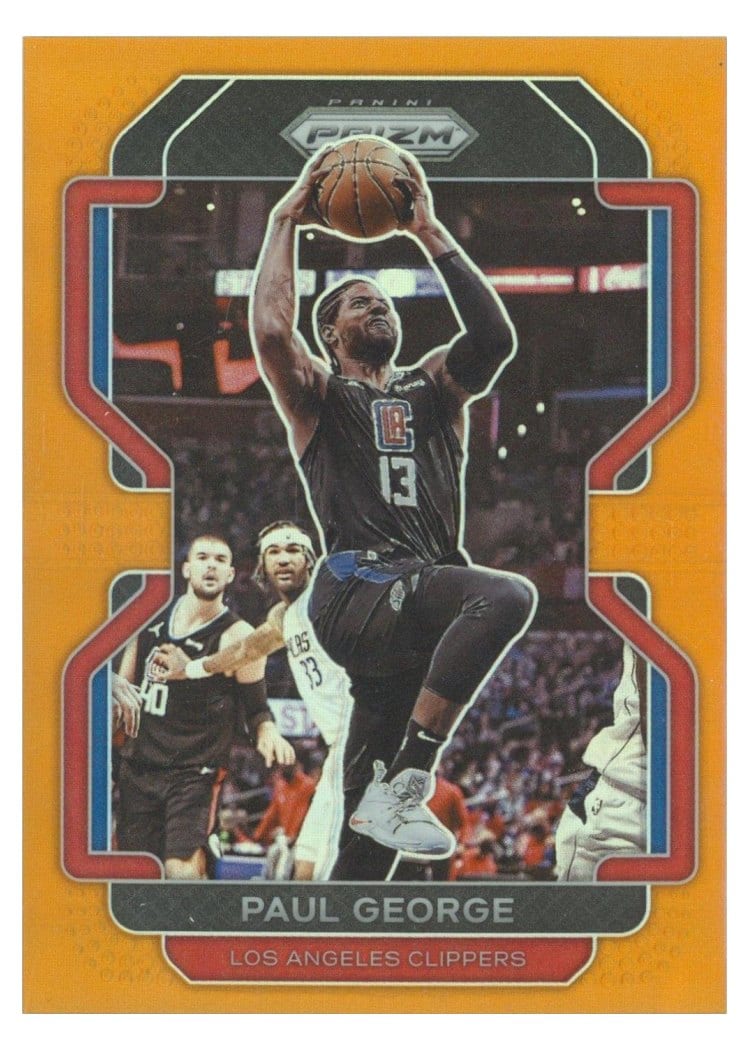2021-22 Panini Prizm Base Set Paul George #220 card
