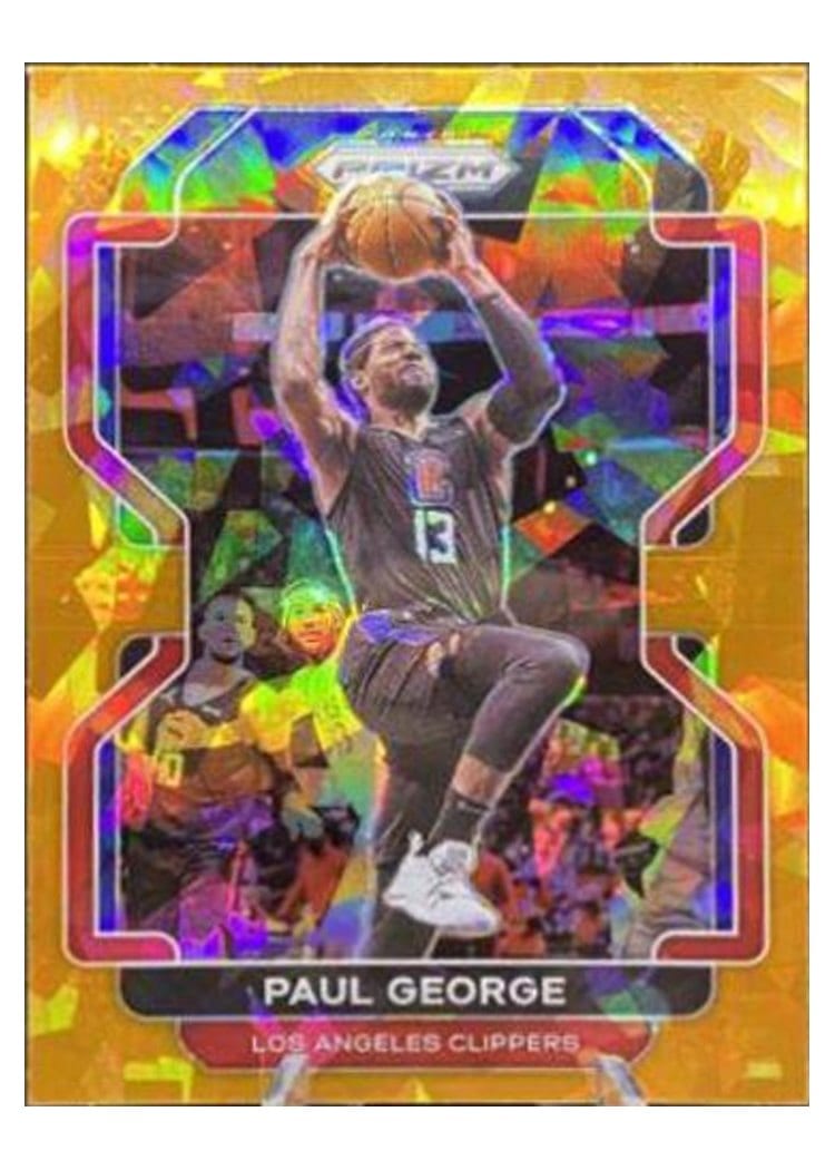 2021-22 Panini Prizm Base Set Paul George #220 card