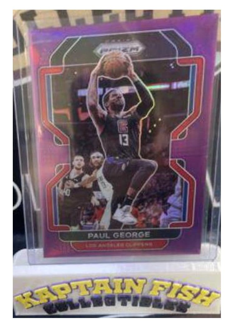 2021-22 Panini Prizm Base Set Paul George #220 card