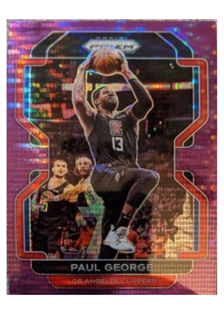 2021-22 Panini Prizm Base Set Paul George #220 card