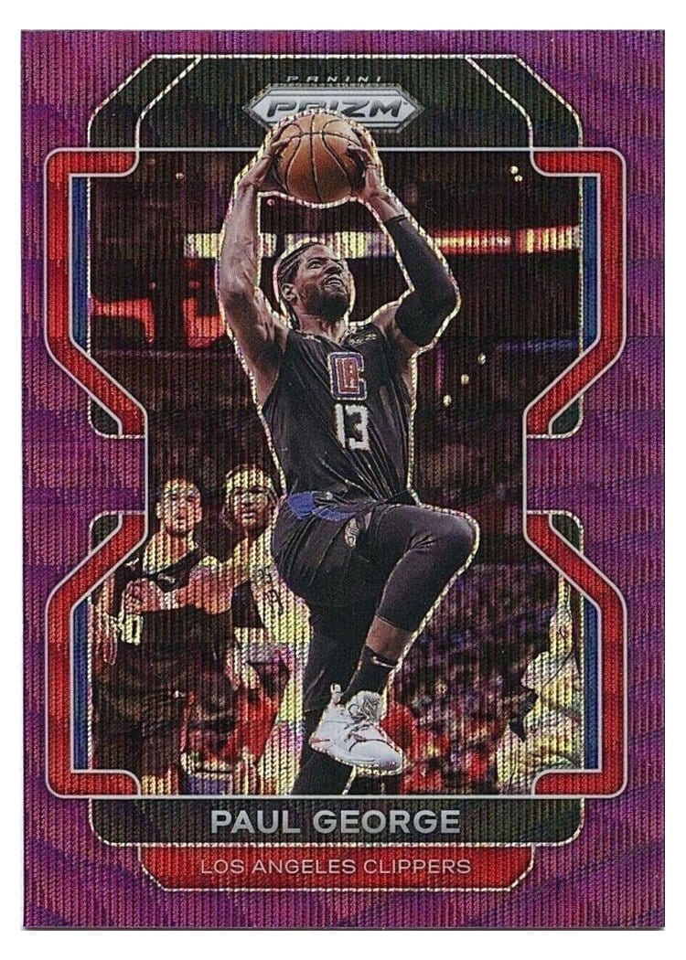 2021-22 Panini Prizm Base Set Paul George #220 card