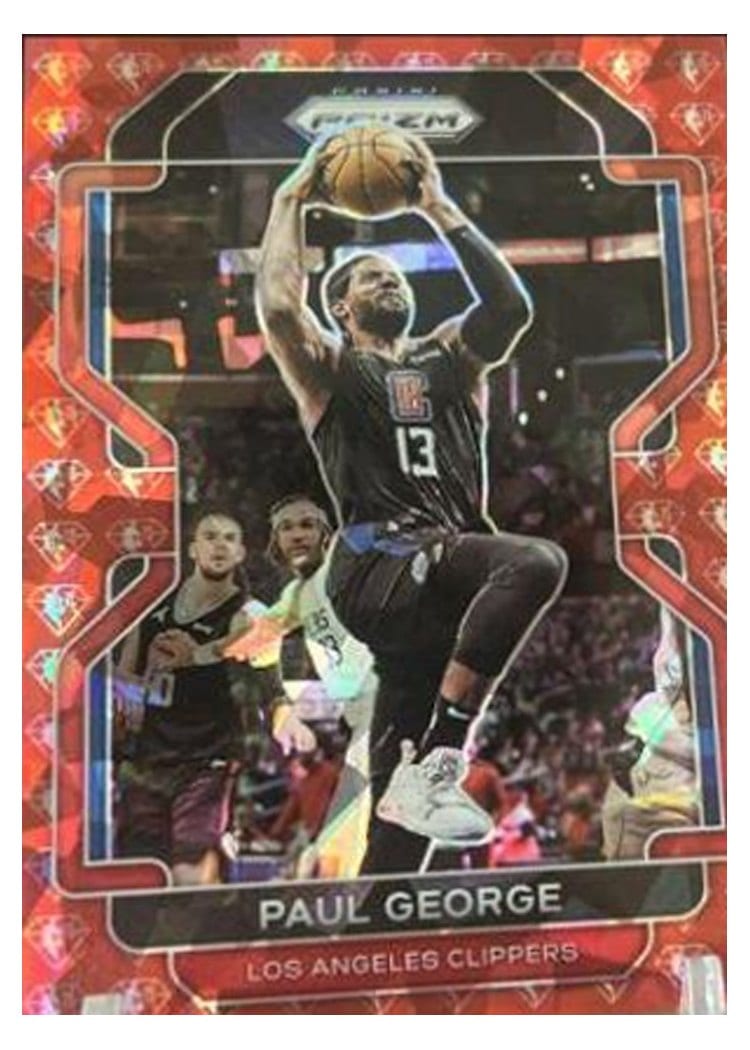 2021-22 Panini Prizm Base Set Paul George #220 card