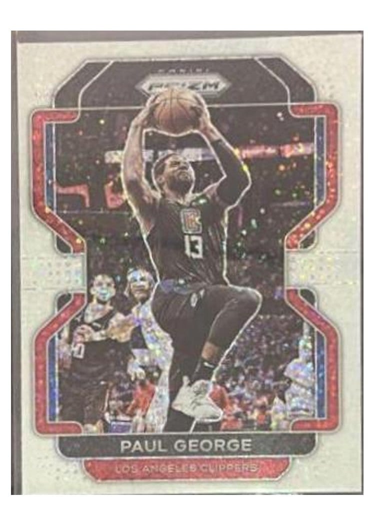 2021-22 Panini Prizm Base Set Paul George #220 card